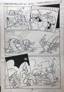 Walter Carzon - Looney Tunes "Hare-a 54" #71 Page 8 | ComicSketchArt