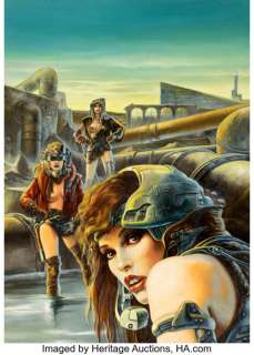 Luis Royo Heavy Metal V13#1 Cover Original Art (Heavy Metal, 1989).