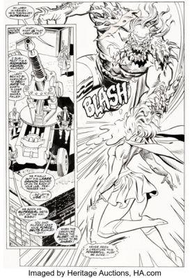 Jon Bogdanove and Dennis Janke Superman: Man of Steel #19 Story Page 15 Original Art (DC, 1993). | Heritage