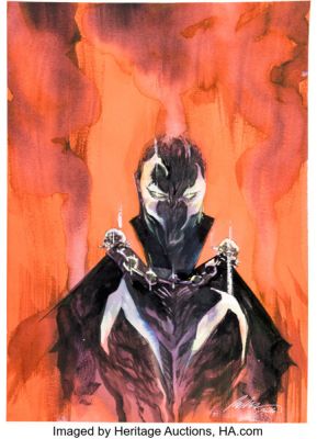 Rafael Albuquerque Spawn #267 Cover Original Art (Image, 2016). | Heritage
