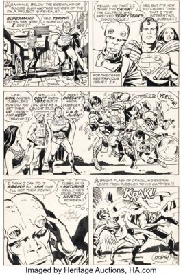 Jack Kirby, Vince Colletta, and Murphy Anderson Superman’s Pal Jimmy Olsen #145 Story Page 13 Original Art (DC, 1972). | Heritage
