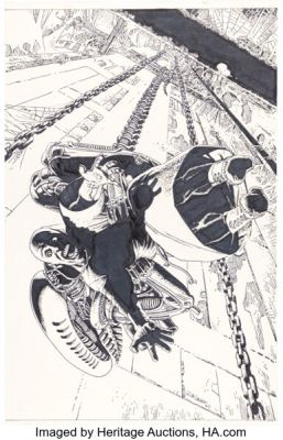 Richard Corben Aliens Alchemy #3 Cover Original Art (Dark Horse, 1997). | Heritage