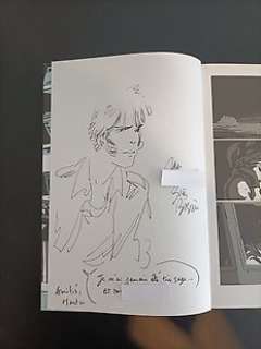 Bastien Vives - Corto Maltese - Océan noir + dedicace - EO - (2021)