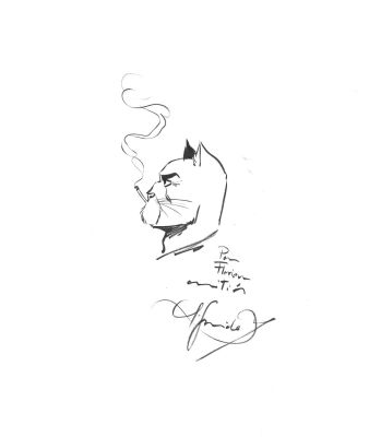 Lot 71 - GUARNIDO né en 1967. Blacksad. Dédicace. | HVMC