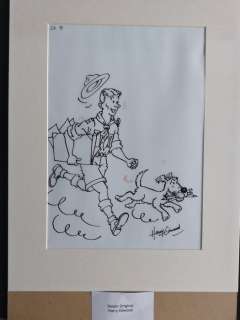 Harry Edwood | Tintin 24 B - Dessin original de Harry Edwood - Page volante | Catawiki