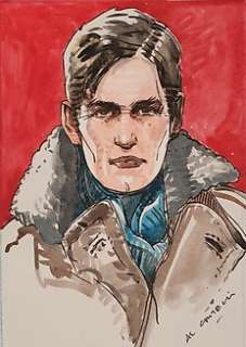 Al Coutelis - 1 Original colour drawing - Tanguy et Laverdure - Survol Interdit | Catawiki