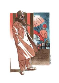 Matena, Dick | Matena, Dick - Originele tekening in kleur - Paul Gauguin - (2021) | Catawiki