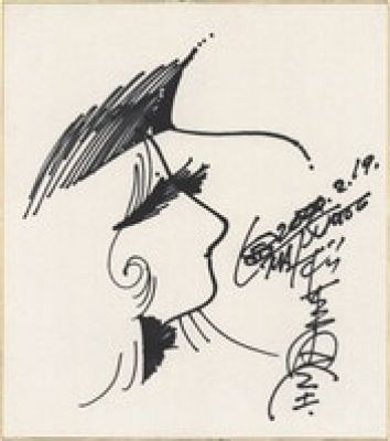 Leiji Matsumoto Hand-Drawn Shikishi "Galaxy Express 999" Maetel | Mandarake (Big Web)