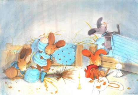 Eve THARLET - Planche originale 18-19 Quelle frousse Fenouil