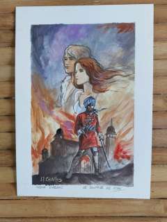Charles, Jean-François - 1 Original colour drawing - India Dreams - Projet de couverture - 2001 | Catawiki