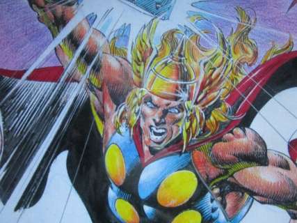 Nebres, Rudy - 1 Original colour drawing - Thor | Catawiki