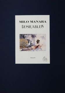 Milo Manara - Portfolio "Desirables" numerato non firmato - 1 portefeuille - EO - 2018 | Catawiki