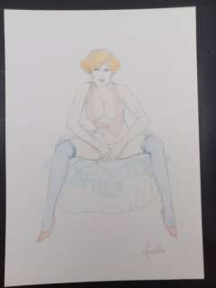 Frollo, Leone - 1 Original drawing - Mona Street - volume "Le Donne di Frollo" - 2003 | Catawiki