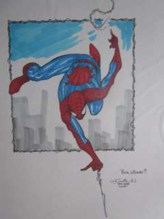 Sharp, Guile - 1 Original colour drawing - Spiderman - 2007 | Catawiki