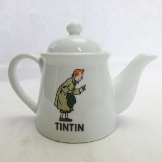 Hergé - 1 Céramique - Tintin - Théière Chiba Bank (Japon) - 1998 | Catawiki
