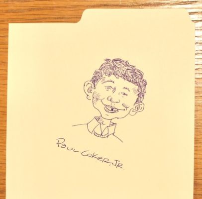 Paul Coker Jr. Original Artwork of Mad Magazine’s Alfred E. Neuman | eBay US (Buy It Now)