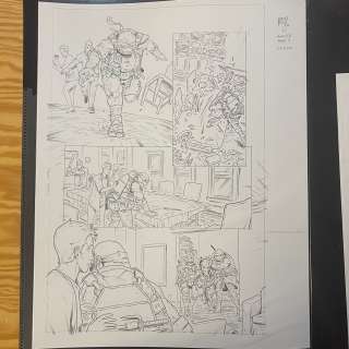 Ben Bishop | LAST RONIN - ISSUE 2 - PAGE 3 - (ORIGINAL ART) | Ben Bishop
