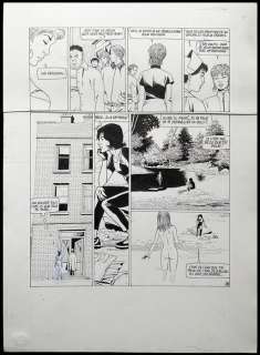 Renaud - 1 Original page - Jessica Blandy T15 - Ginny d’avant - 1998 | Catawiki