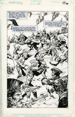 Esteban Maroto | The Atlantis Chronicles n.6 p.26 (DC) | Pop Art Collector