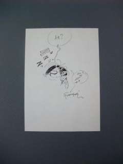 Franquin | Gaston Dessin original , Gaston se réveillant, encre sur | Geneva Auctions