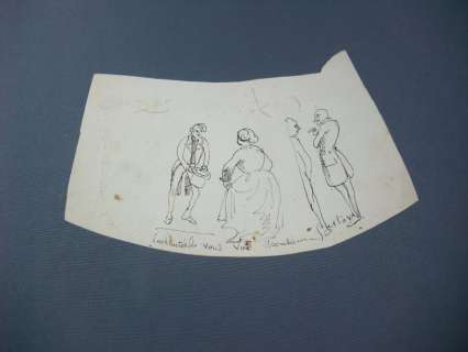 R. Toepffer | Divers Toepffer, crayonné Ã  l’encre recto/verso, 21 x 12 cm, | Geneva Auctions