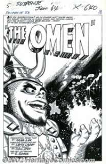 Larry Lieber - Original Art for Tales of Suspense #53, Complete 5-page Story, "The Omen" (Marvel, -