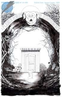 Tony Fleecs / Trish Forstner - stray dogs: dog days issue 1 page cover