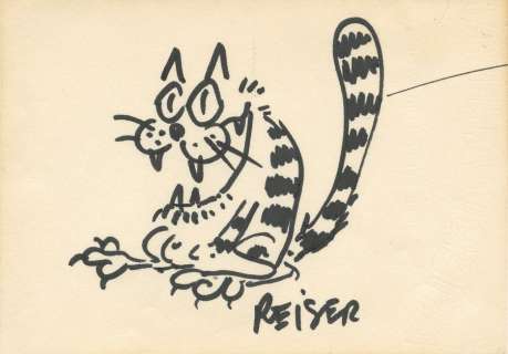 Reiser | Illustration au feutre publiée dans le livre… | Millon