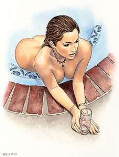 Lounis Chabane - 1 Original colour drawing - Portfolio Summertime - 2024 | Catawiki