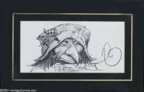 Brian Froud - Goblin Sketch Original Art (1984). Brian Froud moved to Devon and opened a studio with fellow -