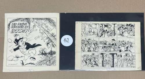 LE RALLIC et TRUBERT. Lot de 2 planches. - « Les chercheurs… | misc / divers