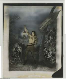 Fawcett Comics Artist - Nyoka the Jungle Girl #57 Cover Photo Montage Art (Fawcett, 1951). A photomontage was -