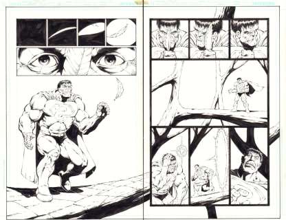 Jim Starlin, Rob Hunter - Strange Adventures #1 Pgs. 4 & 5 - Bizarro Dps - 2009