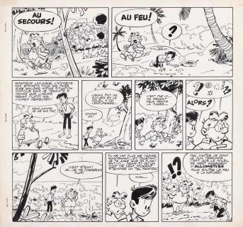 Greg | Luc Junior, ensemble de deux planches n°10 et 12… | Millon