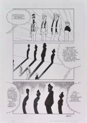 Baptiste Delengaigne | Trop tard | La Galerie de la Bande Dessinée