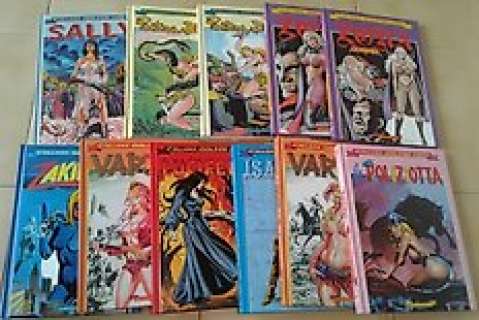 Golden Lady 11 x completa mai aperti - Lucifera ,Vartan ,Poliziotta ,Zora ,Isabella e tante altre eroine del fumetto - 11 Complete series | Catawiki