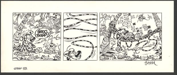 Batem | Le Marsupilami - Strip original n°59 | Daniel Maghen