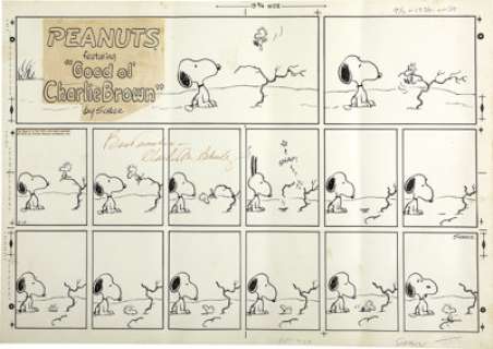 Charles Schulz - Peanuts Sunday Comic Strip Original Art, dated 2-15-70 (United Feature Syndicate, 1970). - | Heritage