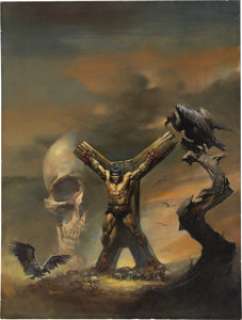 Boris Vallejo Savage Sword of Conan #5 Cover Painting Original Art (Marvel, 1975). Boris Vallejo presents one - | Heritage
