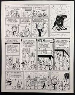 Cailleaux, Christian / Schréder, Étienne - 1 Original page - Blake & Mortimer T27 - Le Cri du Moloch - 2020