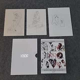 Jordi Bernet - Roberto Baldazzini - Giovanna Casotto - 3 Original drawing - Pin Up - Portfolio XXX " Special Edition " - 2018 | Catawiki