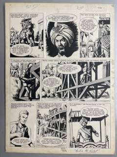 Kearon, Ted - 1 Original page - Robot Archie - Bodyguard To The Menaced Rajan - 1968 | Catawiki