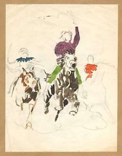 Cuvelier, Paul - 1 Original preliminary drawing - Corentin - Etude préparatoire | Catawiki