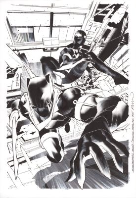 Amazing Spiderman #22 cover by Simone Di Meo | DiTullio Art Collective