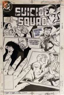Luke McDonnell - Suicide Squad #19 Cover (Dc, 1988)