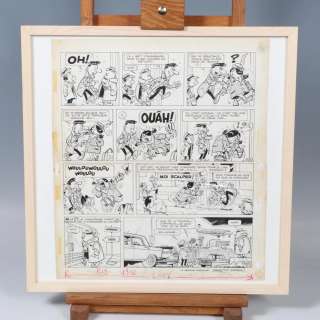 Michel Greg (1931-1999) Le jeu des cinq As, 1964 Planche originale,… | misc / divers