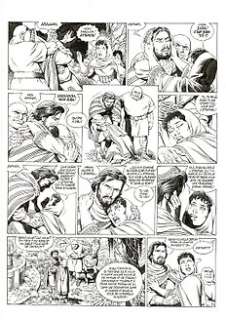 Mitton, Jean-Yves - 1 Original page - Ben Hur T3 - Cheik Iderim - 2010 | Catawiki