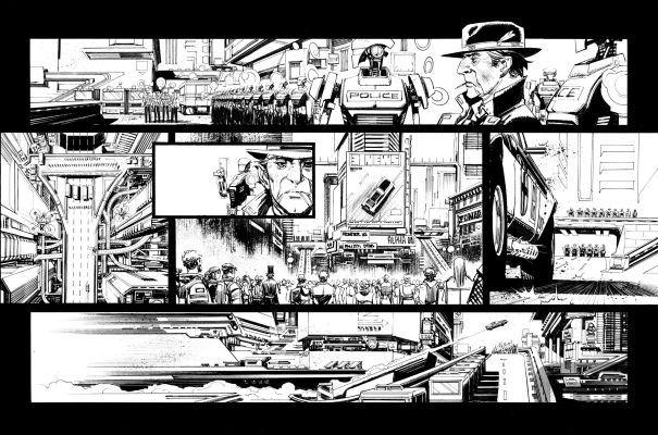 Sean Murphy | The Last Driver, Volume 1, Page 06 - Original Artwork by Sean Murphy | Pulp’s Art