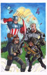 Chrissie Zullo - Fortnite X Marvel: Zero War Issue 2 Page Cover