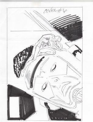 JOHN BUSCEMA GALACTUS DEVOURER ORIGINAL COVER PRELIM ART LOT OF 4 MARVEL COA | Neat Stuff Vault